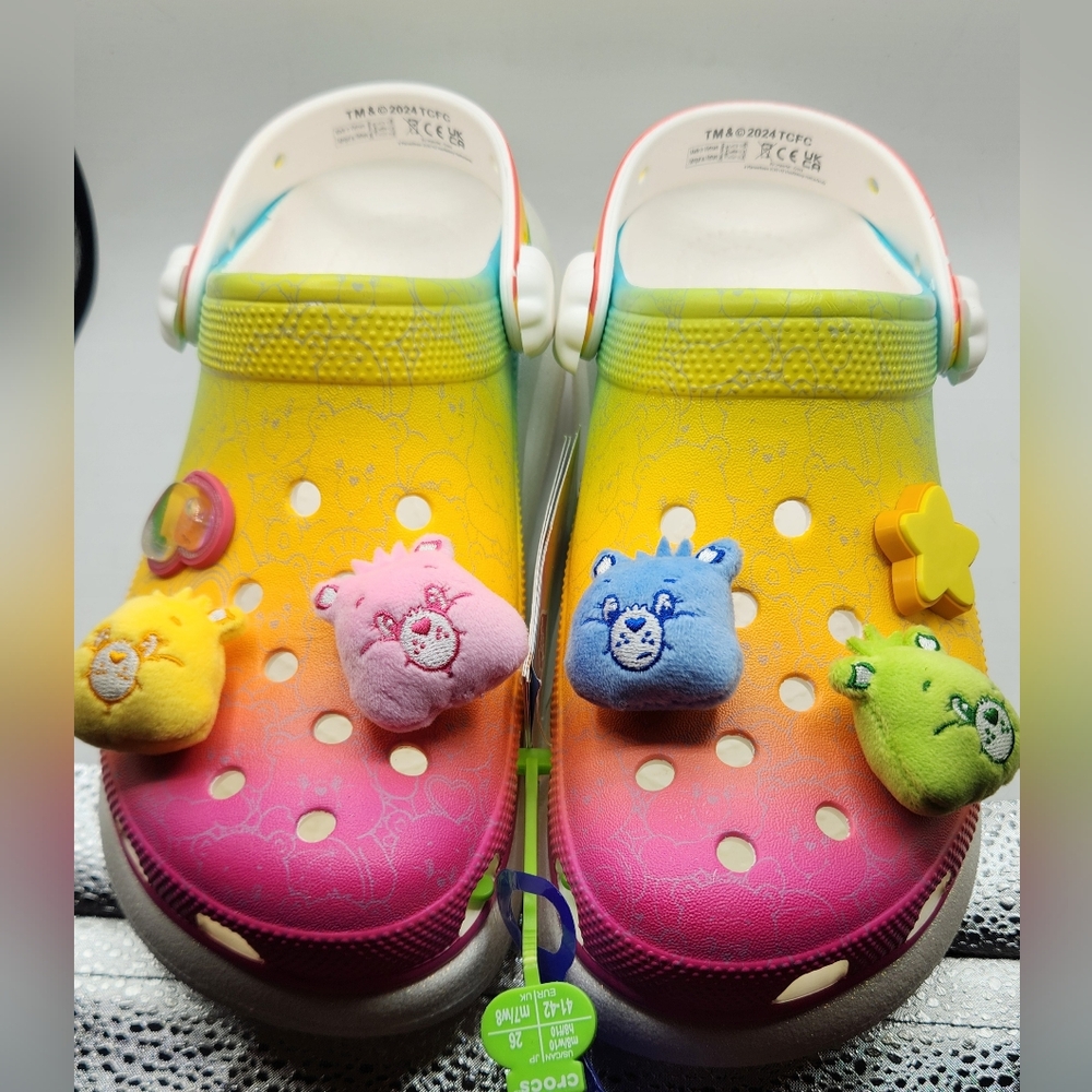 Crocs Classic Crush Clogs Care Bears